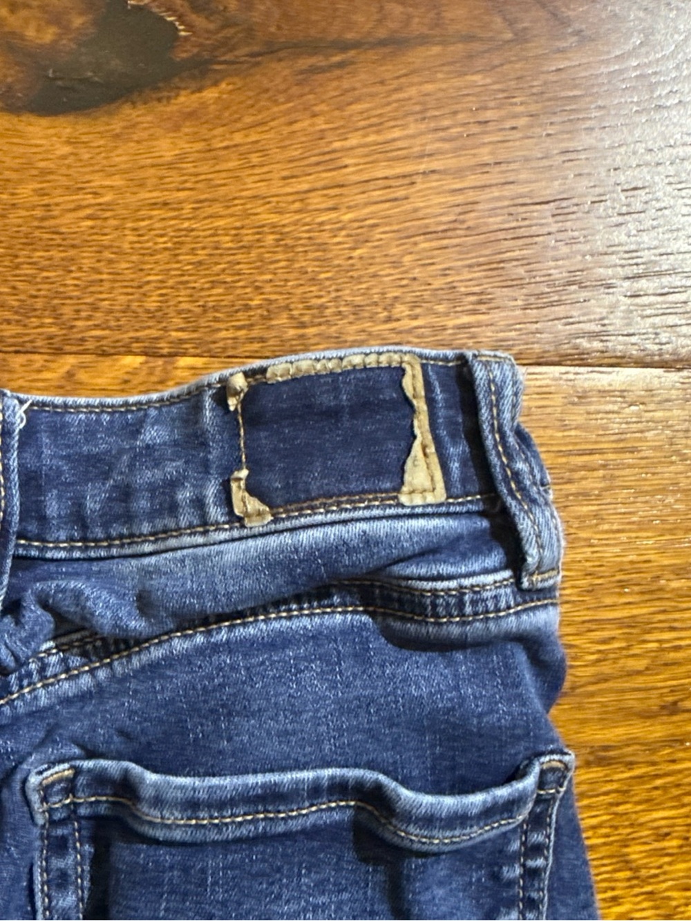American Eagle Outfitters Women's Navy Skinny‎ Jeans - Picture 7 of 8